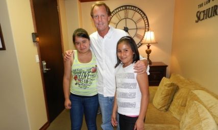 Attorney Schurmer with daughters